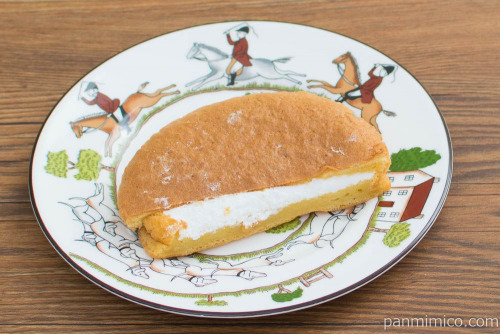 NL ブランのふわふわクリームサンドケーキ 〜乳酸菌入〜【ローソン】斜め