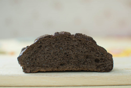 ガリチョコブラック【ヤマザキ】断面