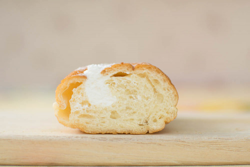 あげぱん　ホイップサンド【フジパン】断面