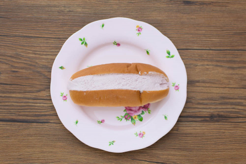 おやつコッペ 紅芋ホイップ&紅芋あん【ローソン】上