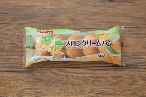 薄皮メロンクリームパン（5）【ヤマザキ】パッケージ