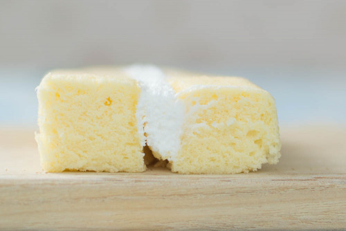 大きなミルククリームサンド【ヤマザキ】断面