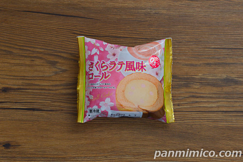 さくらラテ風味ロール【ヤマザキ】パッケージ