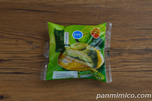 宇治抹茶メロンパン【ファミリーマート】パッケージ