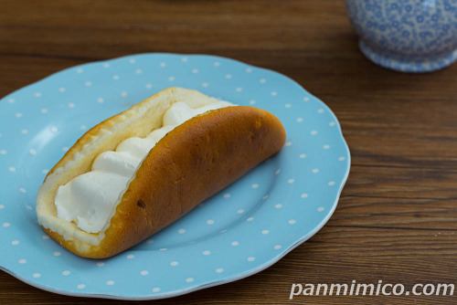 チーズ好きのためのチーズケーキ(ベイクドチーズ)【ヤマザキ】斜め