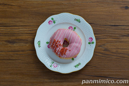 ふんわりリングドーナツいちご【セブンイレブン】上