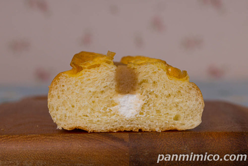 おいしいシューロール 和栗のモンブラン風【Pasco】断面