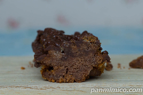 ザクッとしたチュロス（チョコ）【ヤマザキ】断面