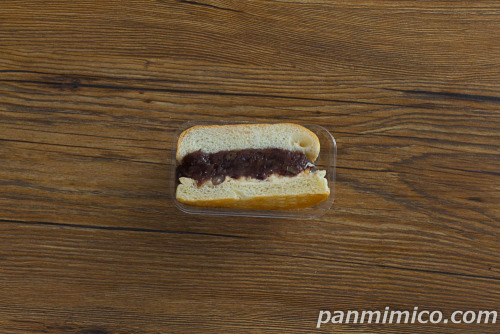 もちもちベーグルサンド　あんこくるみクリームチーズ【ローソン】上