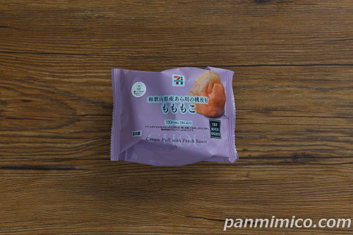 和歌山県産あら川の桃使用 もももこ【セブンイレブン】パッケージ