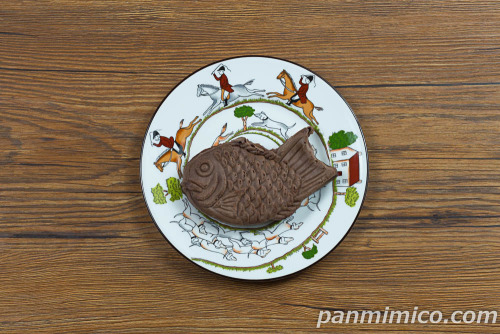 クリームたい焼きチョコ【ファミリーマート】上から撮った写真