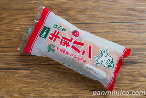 牛乳パン 栃木県産とちおとめ苺【Pasco】パッケージの写真