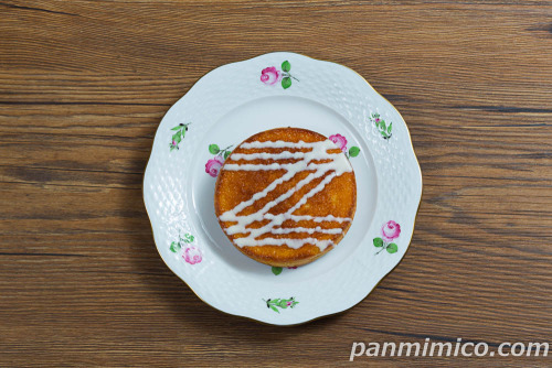 クランブルケーキ　りんご入り【セブンイレブン】上から撮った写真