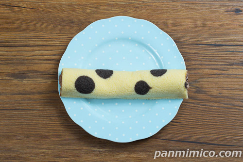 ロールちゃん（クッキー＆クリーム）【ヤマザキ】上から撮った写真