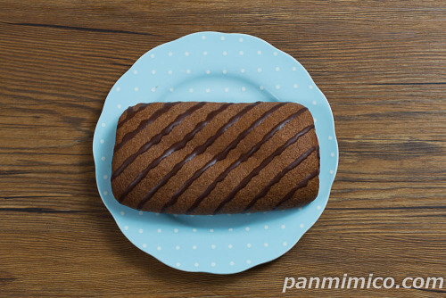 サンミーみたいなチョコメロンパン（チョコ＆カスタード）【ローソン】上から撮った写真