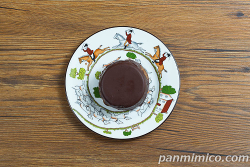 濃厚ショコラのクイニーアマン【ファミリーマート】上から撮った写真