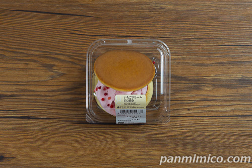 いちごクリームどら焼き【ローソン】パッケージの写真