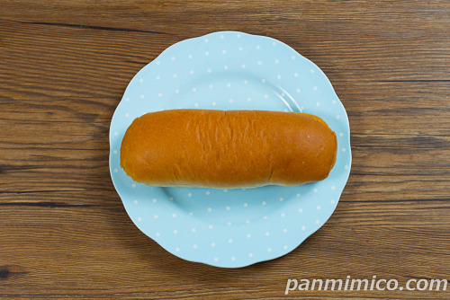 生コッペパン（トリプルチョコ）【ファミリーマート】上から撮った写真