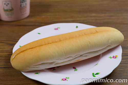 大阪みかんのジュレ＆ホイップフランス【ローソン】斜めから撮った写真