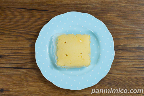 爽みたいなスフレケーキ バニラ【Pasco】上から撮った写真