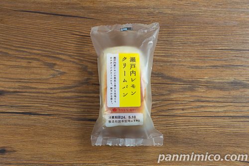 瀬戸内レモンクリームパン【タカキベーカリー】パッケージの写真
