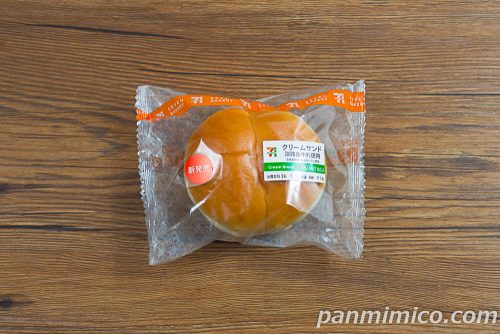 クリームサンド　淡路島牛乳使用【セブンイレブン】パッケージの写真