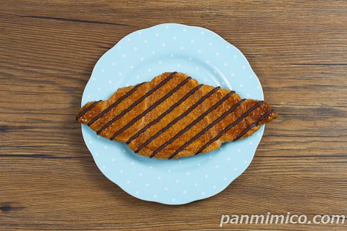 韓国風クリスピークロワッサン【セブンイレブン】上から撮った写真