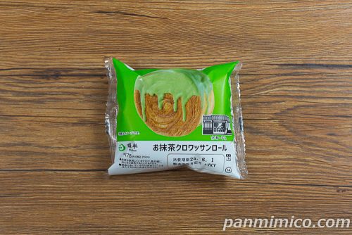 森半　お抹茶クロワッサンロール【ローソン】パッケージの写真