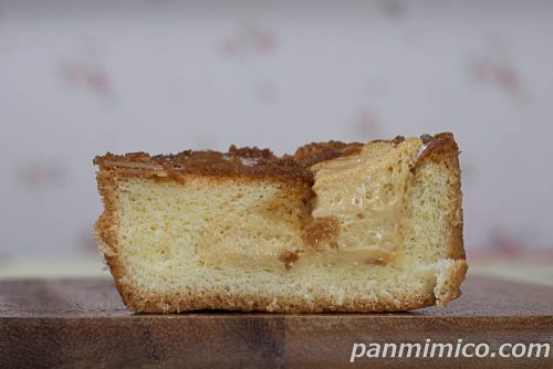 フロランタンシフォンケーキ【ヤマザキ】断面の写真