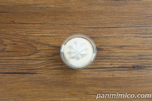 まっしろティラミス【セブンイレブン】上から撮った写真