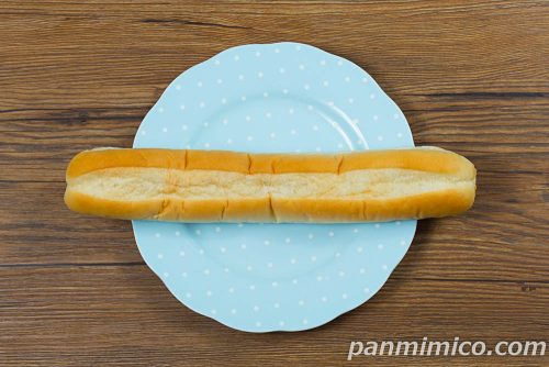 ロングスティック　ミルクキャラメル【フジパン】上から撮った写真