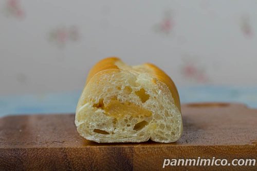 ロングスティック　ミルクキャラメル【フジパン】断面の写真