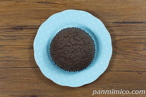 じゅわチョコ塩メロンパン【ローソン】上から撮った写真