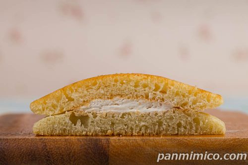 もったいないバナナのパンケーキ【Pasco】断面の写真