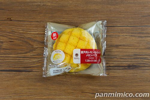 瀬戸内レモンホイップメロンパン【ファミリーマート】パッケージの写真
