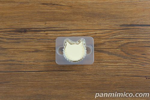 にゃんともおいしいサマークリームチーズケーキ【ファミリーマート】上から撮った写真