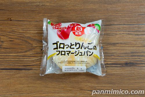 ゴロっとりんごのフロマージュパン【ヤマザキ】パッケージの写真
