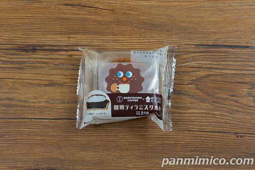 Uchi Café×猿田彦珈琲　珈琲ティラミスタルト【ローソン】パッケージの写真