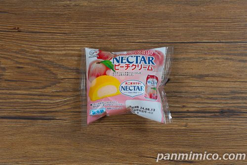 ペコちゃんのパフケーキ ペコパフ（ネクターピーチクリーム）【不二家】パッケージの写真