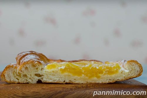 うずまきマロンデニッシュ【ヤマザキ】断面の写真