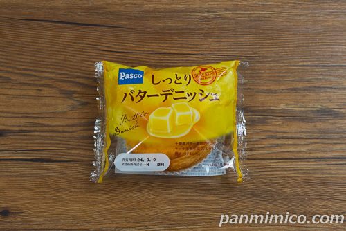 しっとりバターデニッシュ【Pasco】パッケージの写真