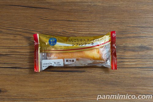 りんごとカスタードのシフォンケーキ【ヤマザキ】パッケージの写真