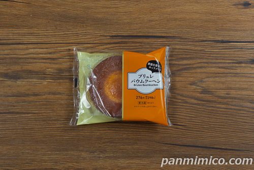 ブリュレバウムクーヘン【ファミリーマート】パッケージの写真