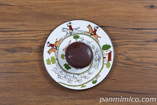 生 チョコパイ(Wショコラ)【ロッテ】上から撮った写真