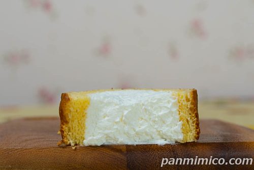 シフォンロール【ヤマザキ】断面の写真