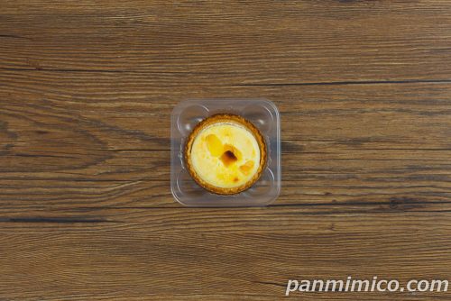 濃厚チーズタルト【プレシア】上から撮った写真