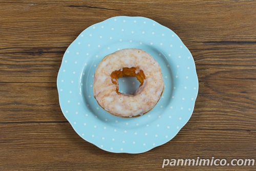 クロワッサンドーナツ（シュガー）【ヤマザキ】上から撮った写真