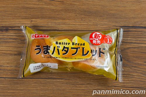 うまバタブレッド【ヤマザキ】パッケージの写真