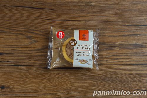 モンブランチーズタルト【ファミリーマート】パッケージの写真