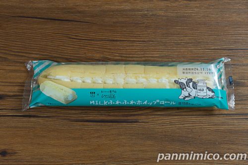 MILK ふわふわホイップロール【ローソン】パッケージの写真